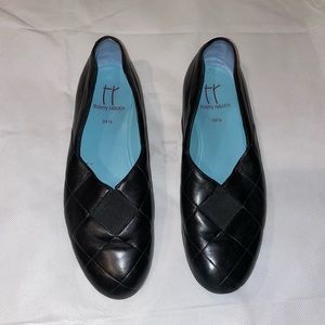 Thierry Rabotin Gigi flat with arch support 39.5 / US 9 soft glove leather black